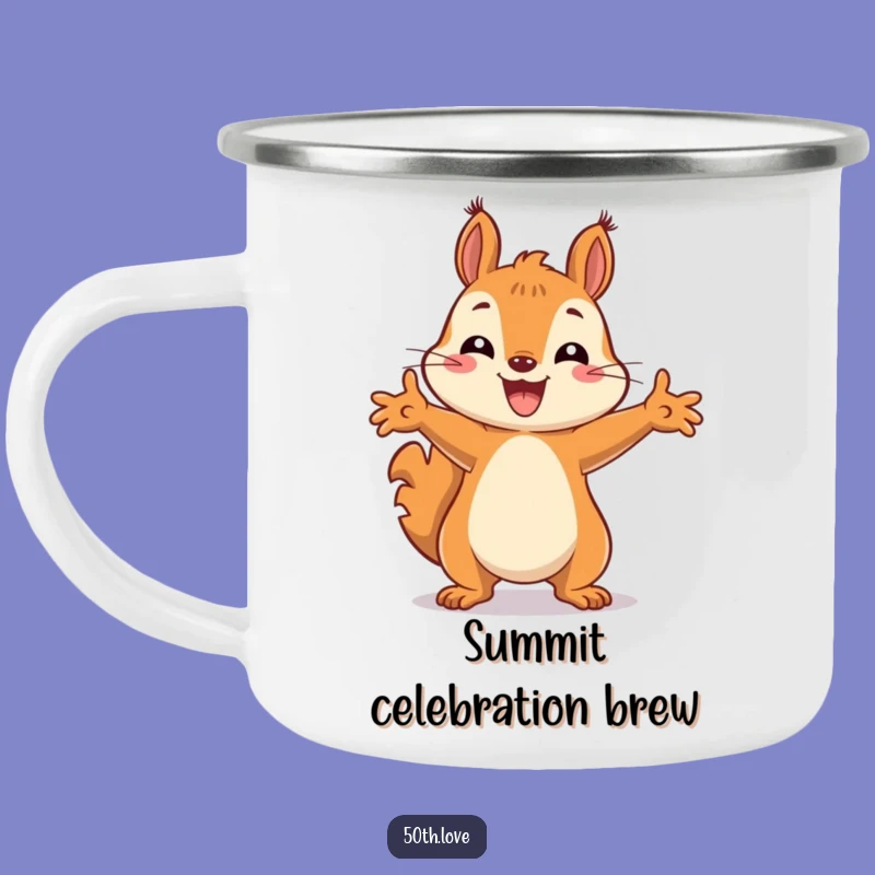 Funny Squirrel Adventure Mug: Your Hilarious Companion for the Outdoors