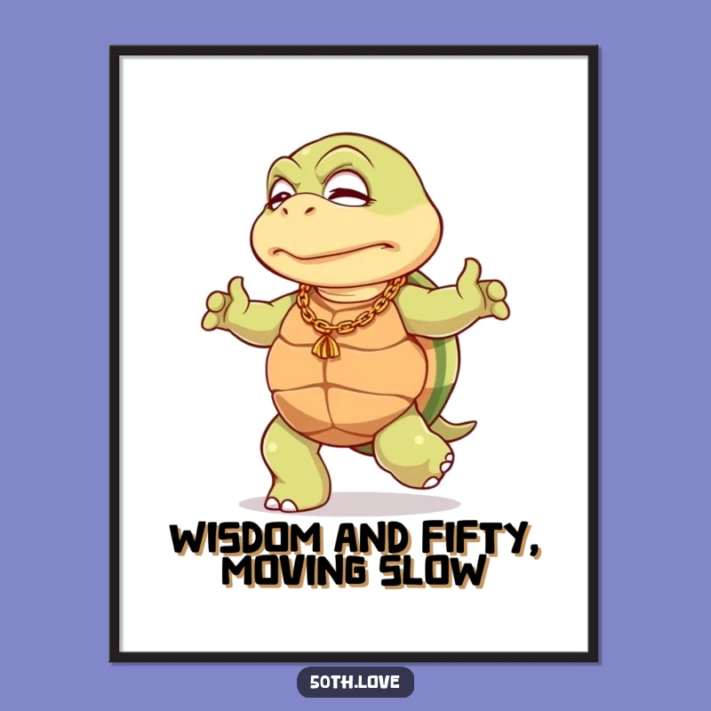 Free Printable Turtle Wall Art: Funny Downloadable Decor for a Wise and Whimsical Home